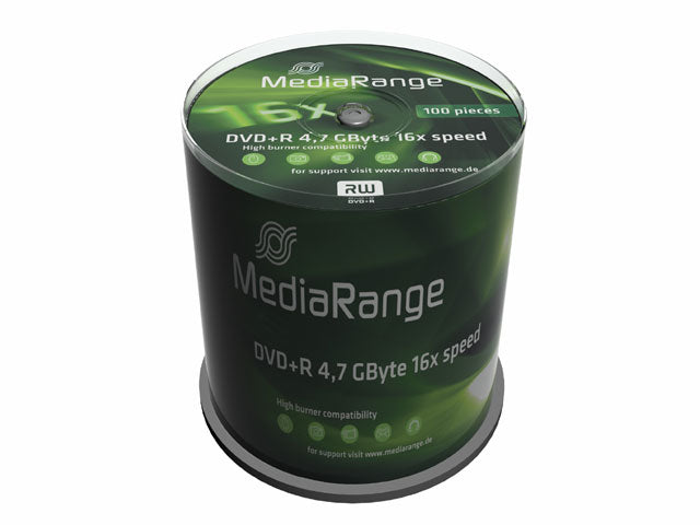 MediaRange MR443 DVD-Rohling 4,7 GB DVD+R 100 Stück(e)