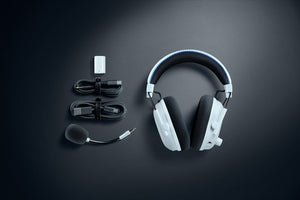 Razer BlackShark V3 Pro Kopfhörer Verkabelt & Kabellos Kopfband Gaming USB Typ-A Bluetooth Weiß