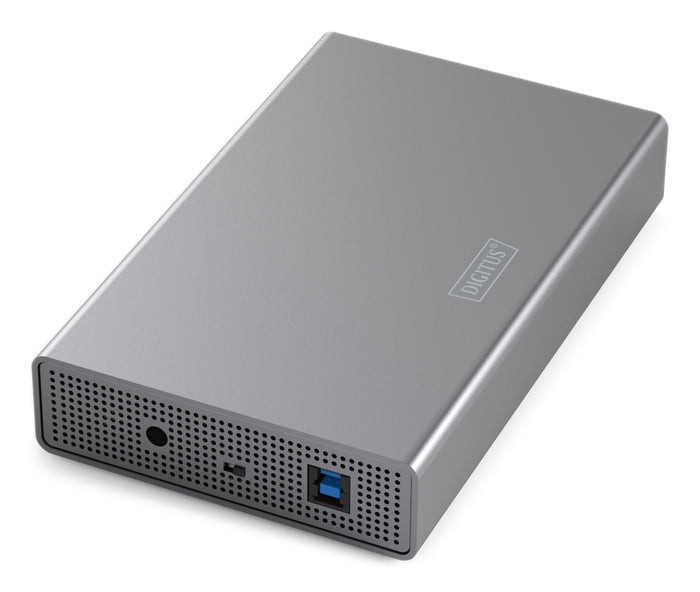 Digitus USB 3.0 Festplattengehäuse, 3,5", SATA, 16TB, Aluminium