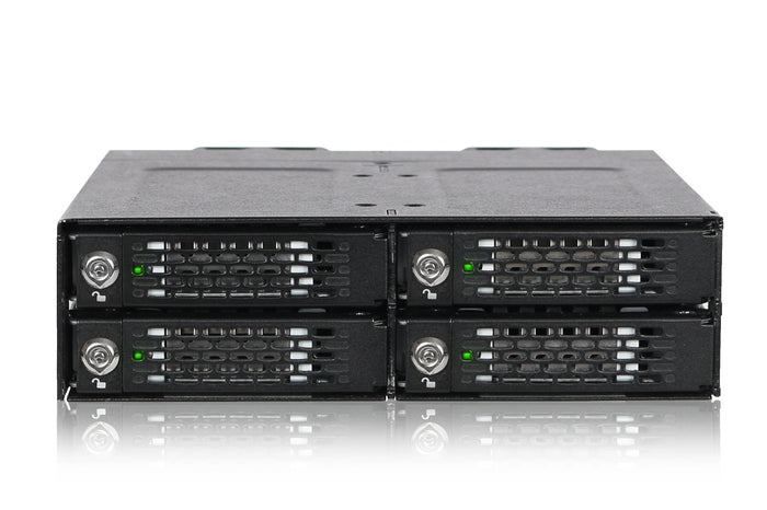 Icy Dock ToughArmor MB720M2K-B SSD-Gehäuse Schwarz M.2