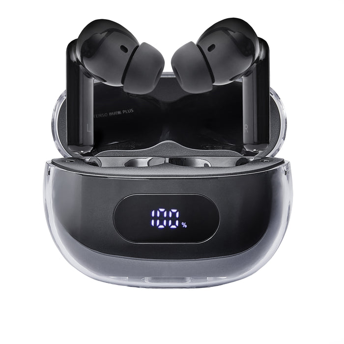 Intenso Buds Earphone Plus T310AE Black Kopfhörer True Wireless Stereo (TWS) im Ohr Anrufe/Musik/Sport/Alltag USB Typ-C Bluetooth Schwarz