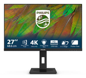 Philips 3000 series 27B1N3800/00 Computerbildschirm 68,6 cm (27") 3840 x 2160 Pixel 4K Ultra HD LCD Schwarz