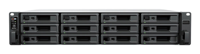 Synology RackStation RS2423RP+II NAS Rack (2U) AMD Ryzen V1780B 8 GB DDR4 0 TB DiskStation Manager Schwarz