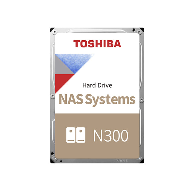 Toshiba N300 Interne Festplatte 8 TB 7200 RPM 512 MB 3.5" Serial ATA III