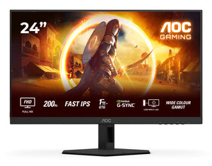 AOC G4 24G4HREAD Computerbildschirm 60,5 cm (23.8") 1920 x 1080 Pixel Schwarz, Rot