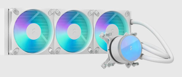 Fractal Design Radius 360 RGB White Prozessor All-in-One-Flüssigkeitskühler 12 cm Weiß 1 Stück(e)