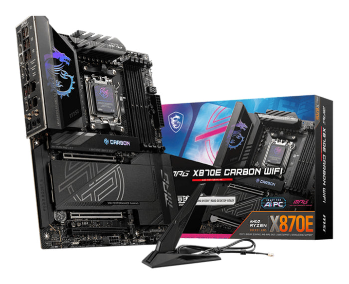 MSI MPG X870E CARBON WIFI Motherboard AMD X870E Sockel AM5 ATX