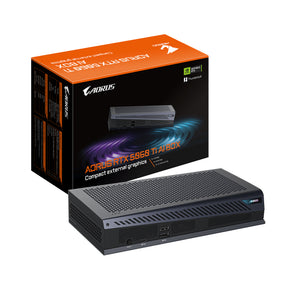 GIGABYTE AORUS RTX 5060 Ti AI BOX Grafikkarte - 16GB GDDR7, 128bit, PCI-E 5.0, 2572MHz Kerntakt, 3 x DP 2.1, 1 x HDMI 2.