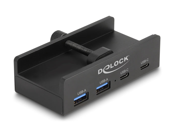 DeLOCK 64262 Schnittstellen-Hub USB 2.0 Type-A 5000 Mbit/s Schwarz