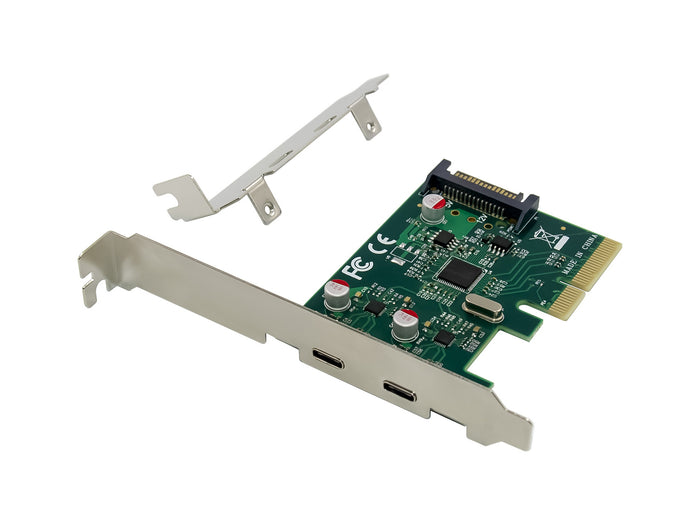 Conceptronic EMRICK13G 2-Port USB 3.2 Gen 2 Typ-C PCIe-Karte