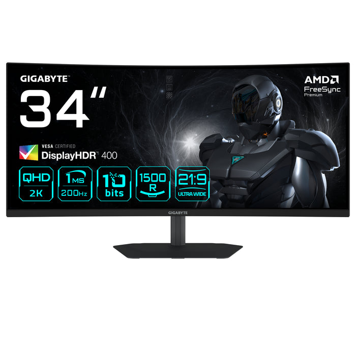 GIGABYTE G34WQC2 34" WQHD Curved Gaming-Monitor
