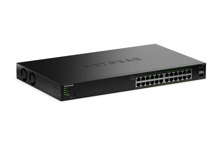 NETGEAR GS324TPv2 Managed L2/L3 Gigabit Ethernet (10/100/1000) Power over Ethernet (PoE) 1U Schwarz
