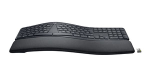 Logitech ERGO K860 Split for Business Tastatur Büro Bluetooth QWERTZ Deutsch Graphit