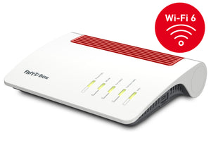 Box 7590 AX WLAN-Router Gigabit Ethernet Dual-Band (2,4 GHz/5 GHz) Weiß
