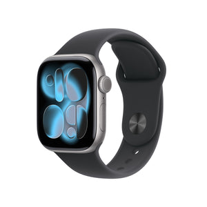 Apple Watch S11 Aluminium Cellular 42mm Space Grau (Sportarmband schwarz) M/L