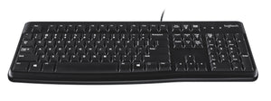 Logitech K120 for Business Tastatur Büro USB QWERTY US International Schwarz