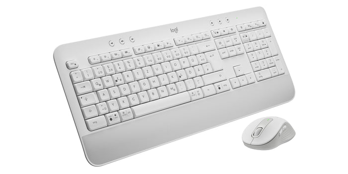 Logitech Signature MK650 Combo for Business Tastatur Maus enthalten Büro Bluetooth QWERTZ Deutsch Weiß