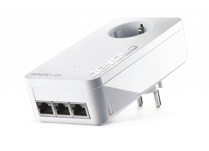 Devolo Magic 2 LAN triple 2400 Mbit/s Ethernet/LAN Weiß 1 Stück(e)