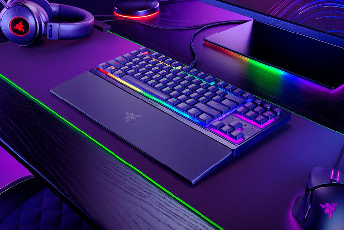 Razer Ornata V3 Tenkeyless Tastatur Gaming USB QWERTZ Deutsch Schwarz