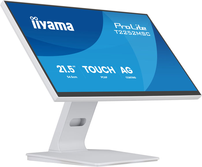 iiyama ProLite T2252MSC-W2AG Computerbildschirm 54,6 cm (21.5") 1920 x 1080 Pixel Full HD LCD Touchscreen Weiß
