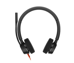 HP Poly Blackwire 3320 USB-C Stereo-Headset, für Microsoft Teams zertifiziert, + USB-C/A-Adapter