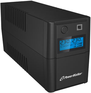 PowerWalker VI 850 SHL Schuko Unterbrechungsfreie Stromversorgung (USV) Line-Interaktiv 0,85 kVA 480 W 2 AC-Ausgänge