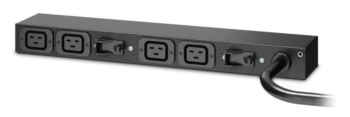 APC AP6032A Stromverteilereinheit (PDU) 4 AC-Ausgänge 0U/1U Schwarz