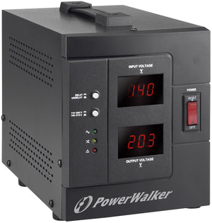 PowerWalker AVR 2000/SIV Spannungsregler 2 AC-Ausgänge 230 V Schwarz