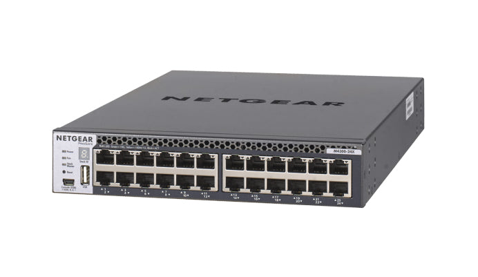 NETGEAR XSM4324CS Managed L3 10G Ethernet (100/1000/10000) 1U Schwarz