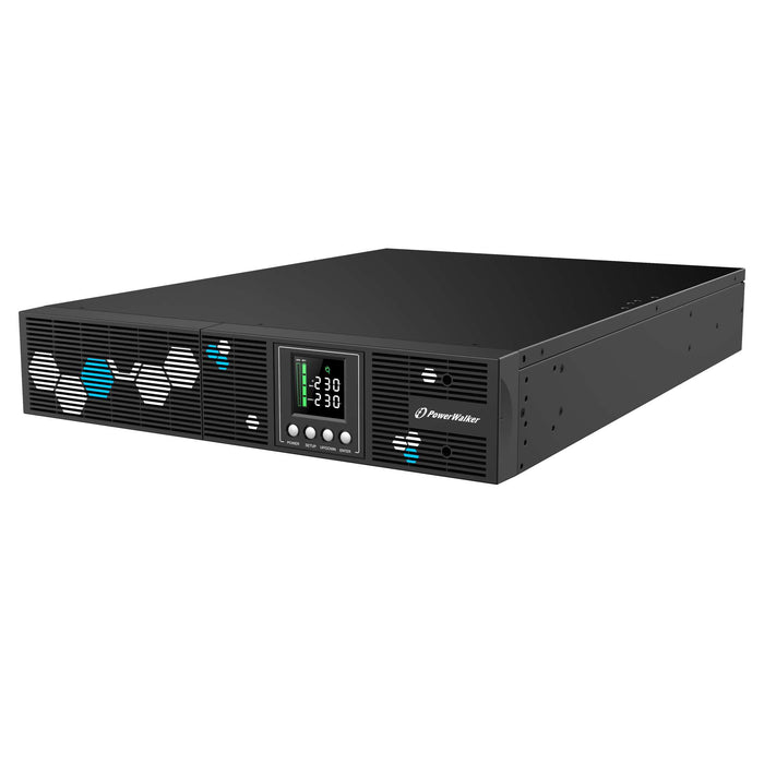 PowerWalker VI 3000 RLP Unterbrechungsfreie Stromversorgung (USV) Line-Interaktiv 3 kVA 2700 W 8 AC-Ausgänge
