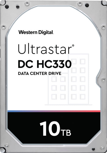 Western Digital Ultrastar DC HC330 Interne Festplatte 10 TB 7200 RPM 256 MB 3.5" Serial ATA III