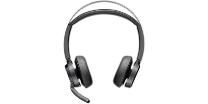 HP Poly Voyager Focus 2 USB-C-C-Headset, für Microsoft Teams zertifiziert, + USB-C/A-Adapter