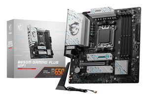 MSI B650M GAMING PLUS WIFI Motherboard AMD B650 Sockel AM5 micro ATX