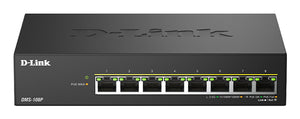 D-Link 8-Port Multi-Gigabit Unmanaged PoE Switch