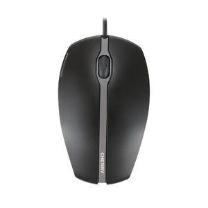 CHERRY GENTIX SILENT Kabelgebundene Maus, Schwarz, USB