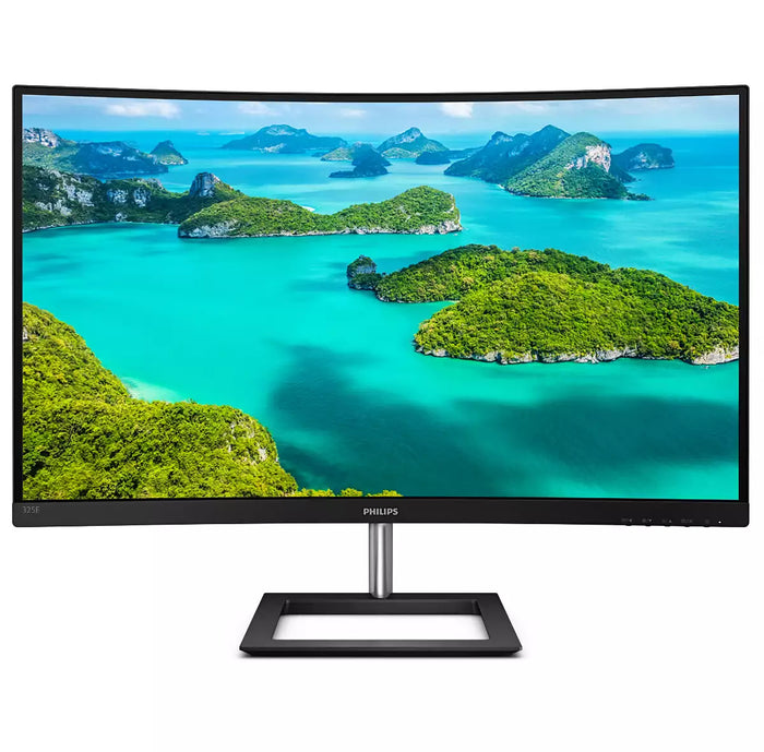 Philips E Line 325E1C/00 Computerbildschirm 80 cm (31.5") 2560 x 1440 Pixel Quad HD LCD Schwarz