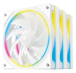 DeepCool FL12 SE WH 3-in-1 Computergehäuse Ventilator 12 cm Weiß 3 Stück(e)