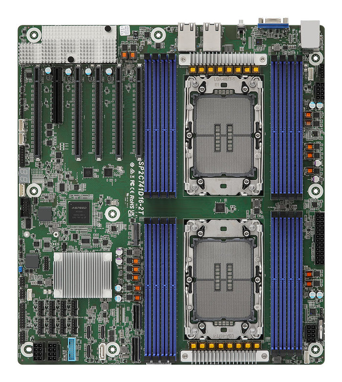 Asrock SP2C741D16-2T Motherboard Intel C741 LGA 4677 (Socket E) EEB