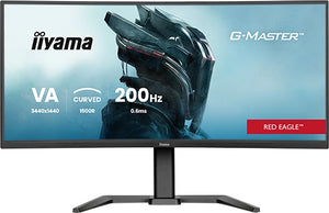 iiyama G-MASTER GCB3484WQSU-B2 Computerbildschirm 86,4 cm (34") 3440 x 1440 Pixel UltraWide Quad HD LCD Schwarz