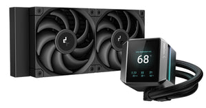 DeepCool MYSTIQUE 240 Prozessor All-in-One-Flüssigkeitskühler 12 cm Schwarz 1 Stück(e)