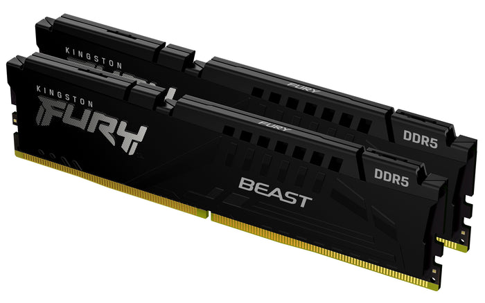 Kingston Technology FURY Beast 64GB 6000MT/s DDR5 CL36 DIMM (2er-Kit) Black EXPO
