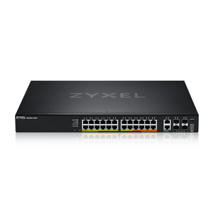 Zyxel XGS2220-30HP Managed L3 Gigabit Ethernet (10/100/1000) Power over Ethernet (PoE) Schwarz