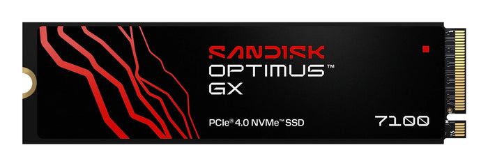 SanDisk Optimus GX 7100 500 GB M.2 PCI Express 4.0 NVMe TLC 3D NAND (SDSP71500GAN-000E0)