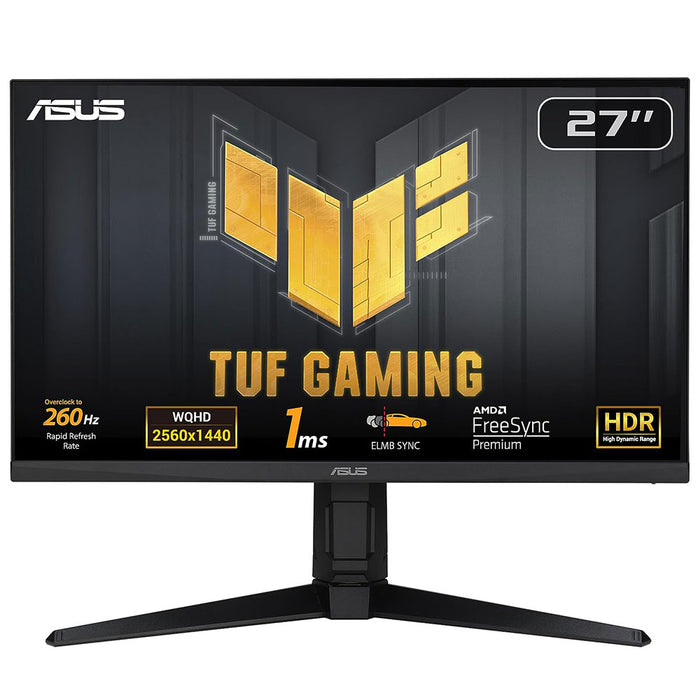 ASUS TUF Gaming VG27AQML1A Computerbildschirm 68,6 cm (27") 2560 x 1440 Pixel Wide Quad HD LCD Schwarz