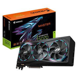 GIGABYTE AORUS GeForce RTX 5070 MASTER 12G Grafikkarte