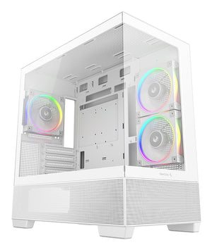 DeepCool CG380 3F WH Midi Tower Weiß
