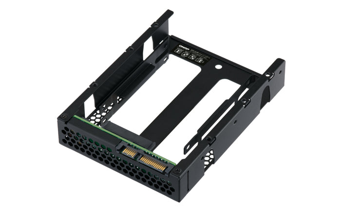 QNAP QDA-A2AR Speicherlaufwerksgehäuse HDD / SSD-Gehäuse Schwarz 2.5"