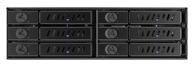 Chieftec CMR-625 Hard Drive Backplane Schwarz