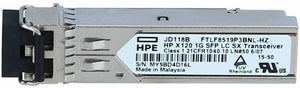 HPE Networking X120 1G SFP LC SX Transceiver
