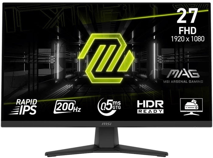 MSI MAG 272F X24 - LED monitor - gaming - 27" - 1920 x 1080 Full HD (1080p) @ 240 Hz - Fast IPS - 300 cd/m² - 1000:1 - 0.5 ms - 2xHDMI, DisplayPort